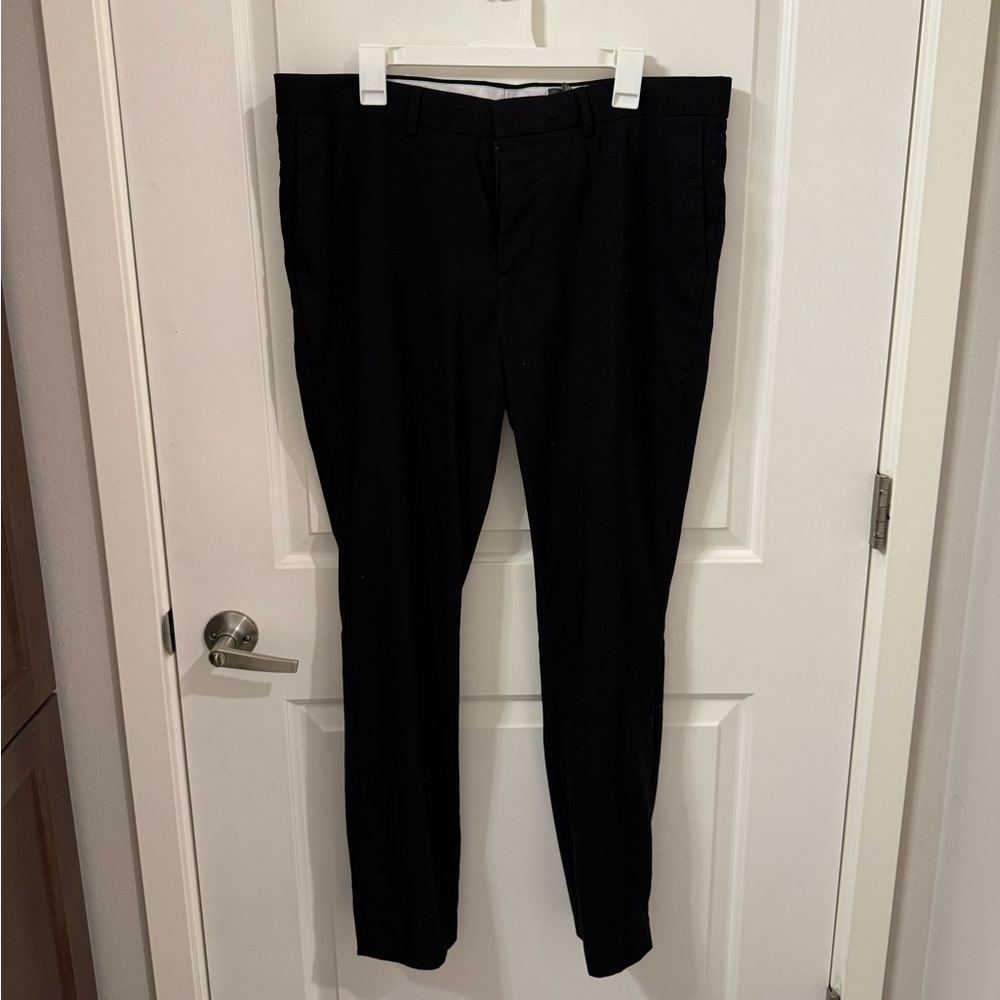 H&M Men's Elegant Black Dress Pants